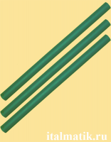 Термоклей цветной зеленый